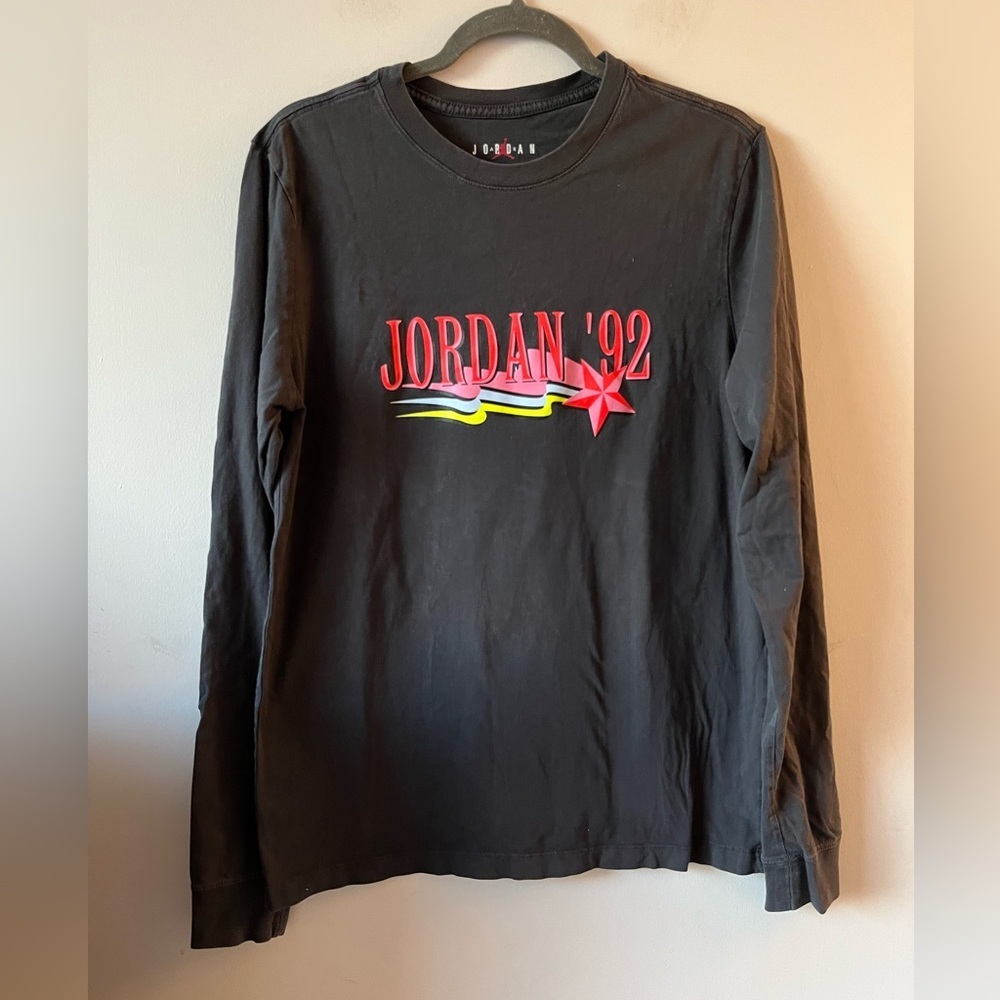 Jordan 1992 Black Long Sleeve Shirt